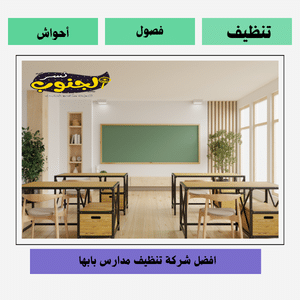 شركة تنظيف مدارس بابها 