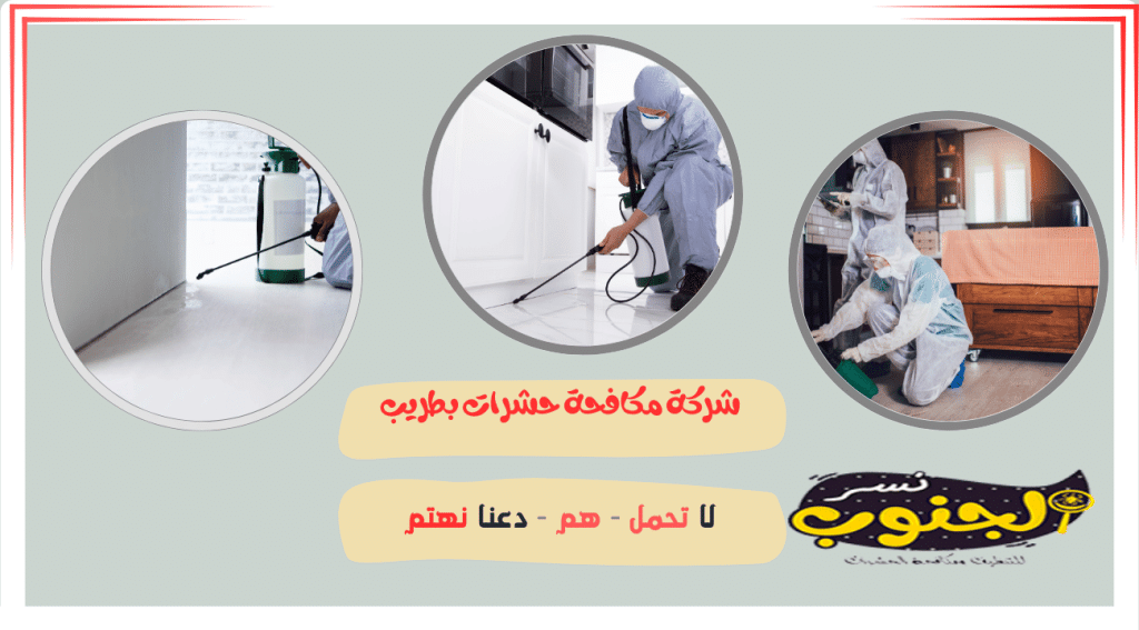 شركة مكافحة حشرات بطريب