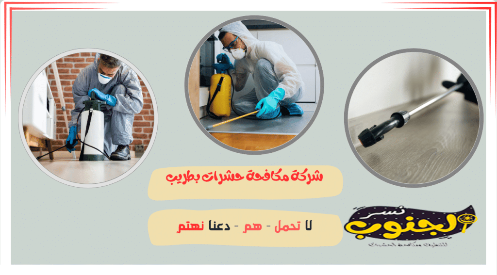 شركة مكافحة حشرات بطريب