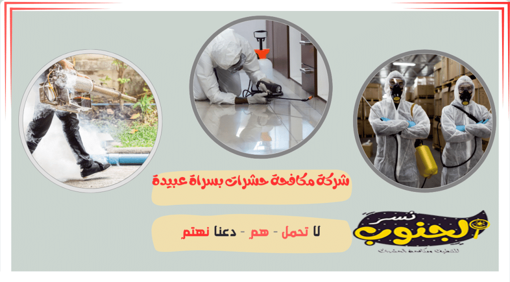 شركة مكافحة حشرات بسراة عبيدة