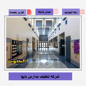 شركة تنظيف مدارس بابها 